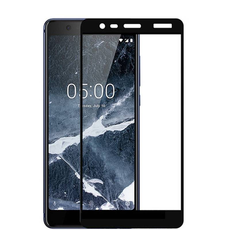 

Защитное стекло Ёmart для Nokia 5.1 (Черное), Nokia 5.1