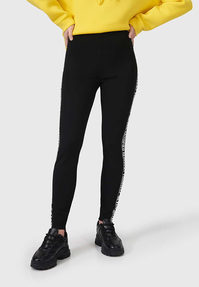 

Леггинсы женские Modis M211W00162S642F68 черные 46-48, M211W00162