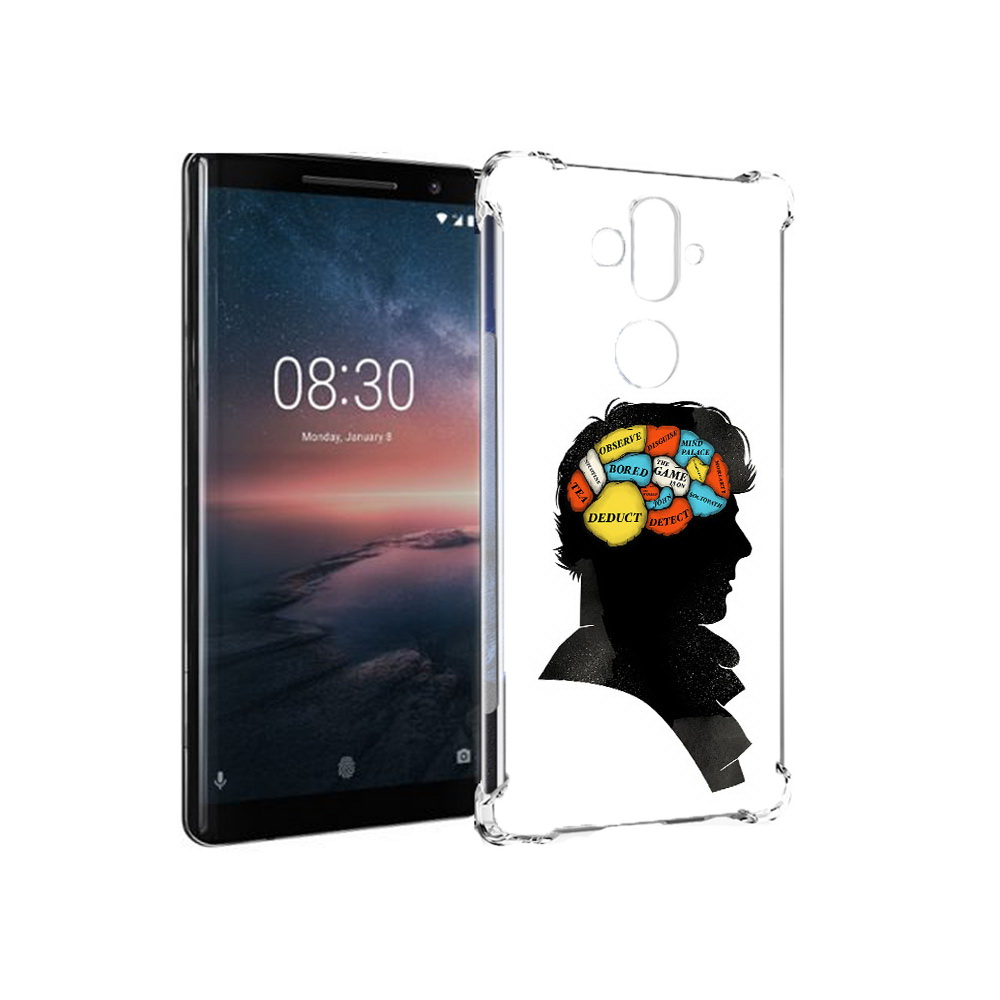 

Чехол MyPads Tocco для Nokia 8 Sirocco темный рисунок (PT101581.91.640), Прозрачный, Tocco