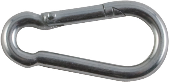 фото Карабин пружинный, усиленный (din 5299с) 12мм noname