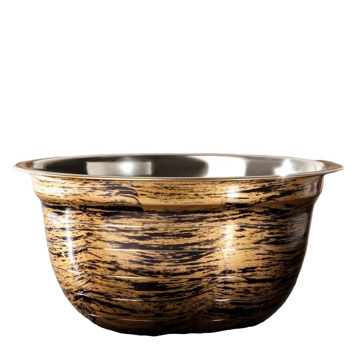 

Миска Доляна Wood, 2,4 л, d=22 см, цвет древесный