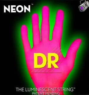 Струны для электрогитар люминесцентные DR NPE-11-50 NEON HOT PINK 1686₽