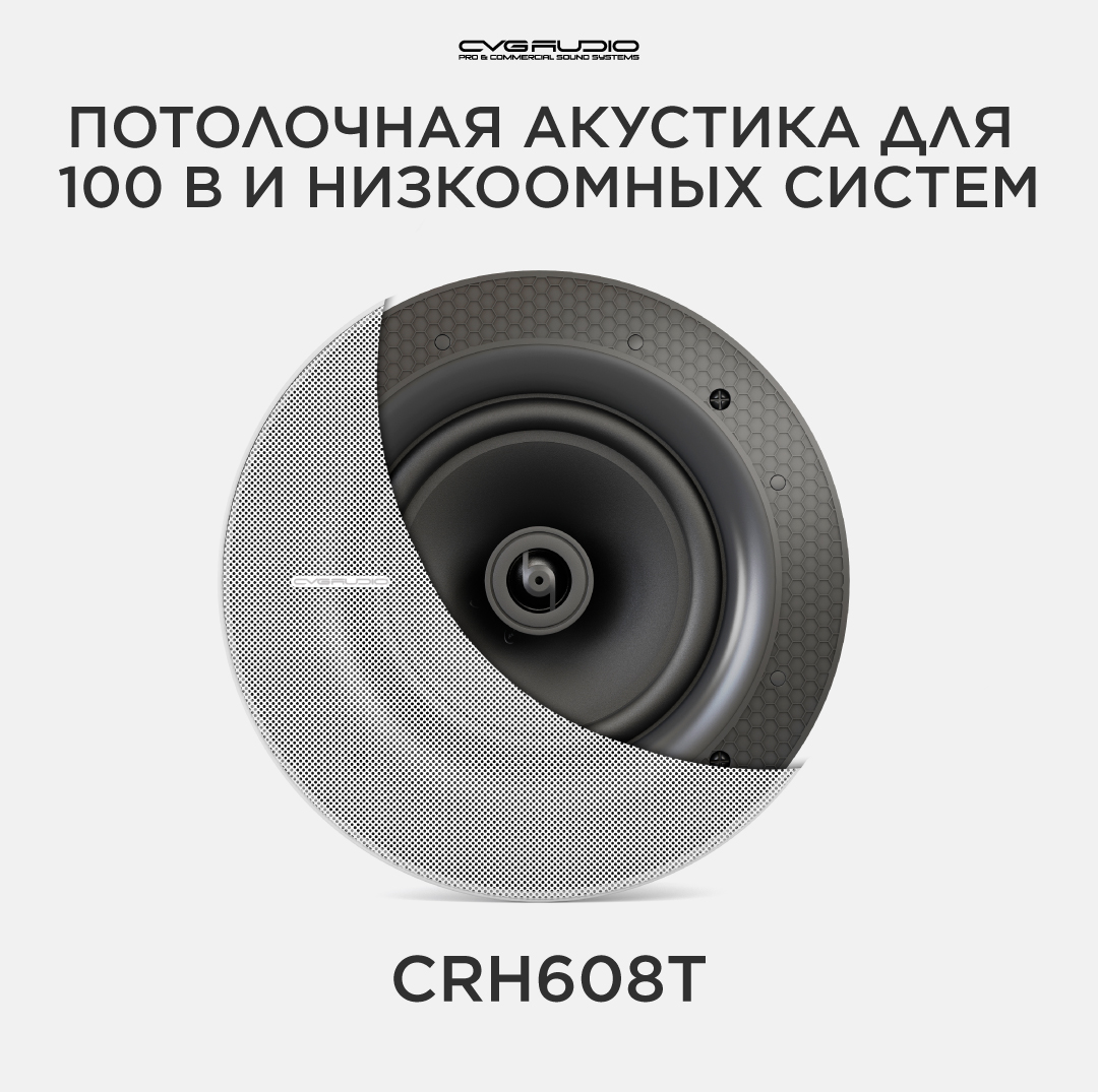 

Трансформаторная акустика CVGaudio CRH608T White, CRH608T