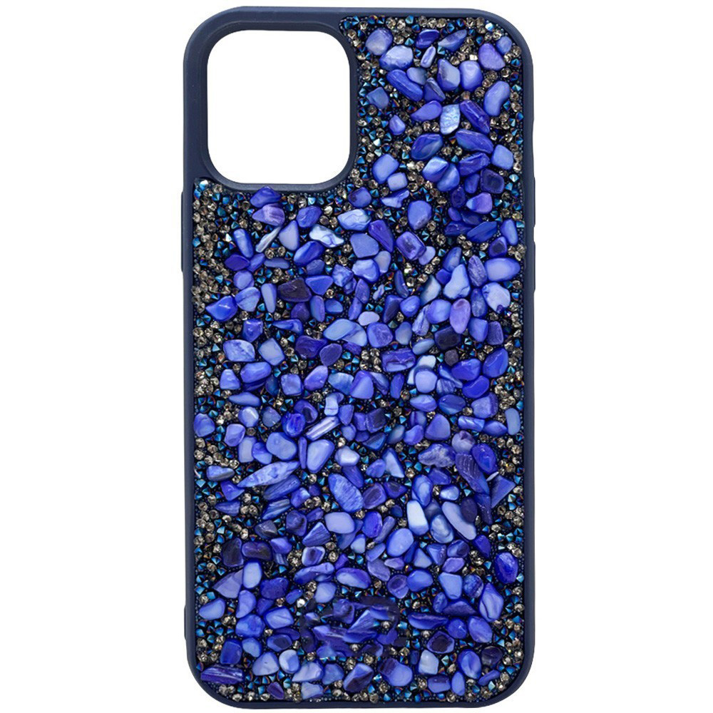 

Чехол iGrape со стразами для iPhone 12 Pro/12 (Королевский синий), Чехол