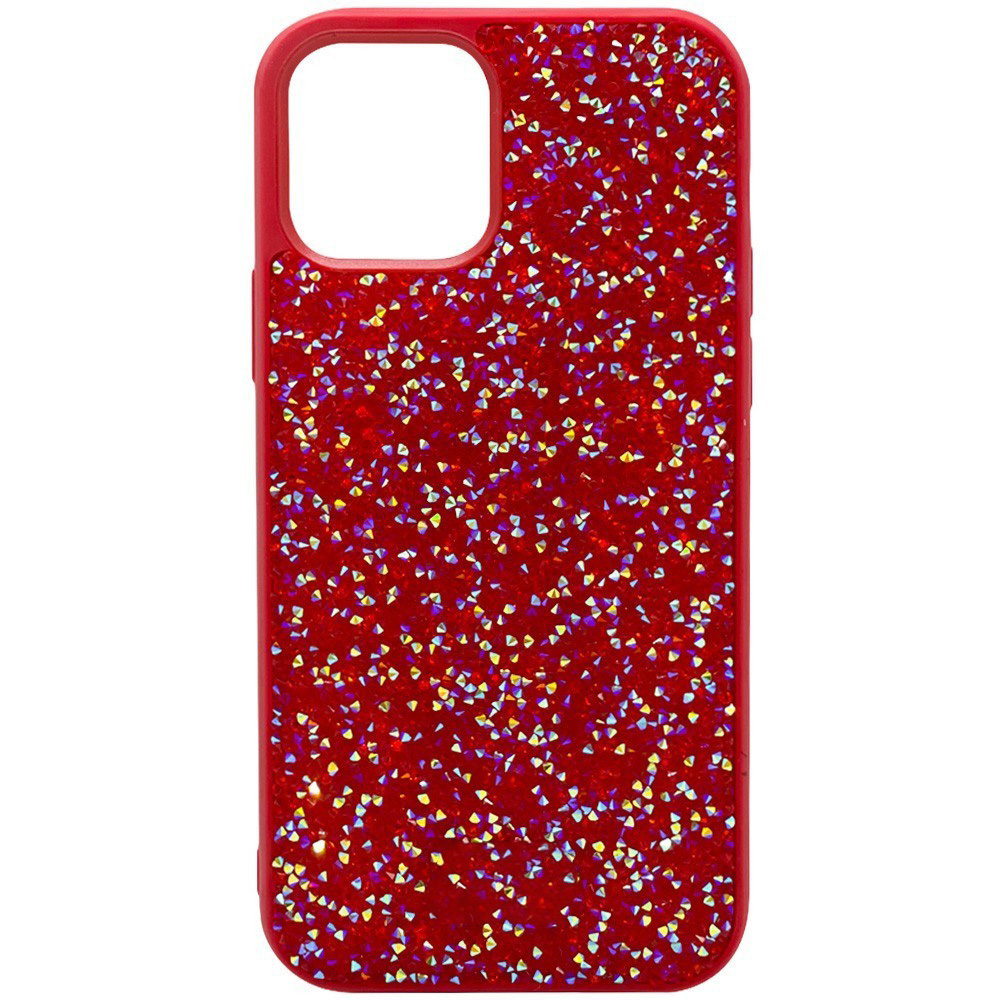 

Чехол iGrape со стразами для iPhone 12 Pro/12 (Красный), Чехол