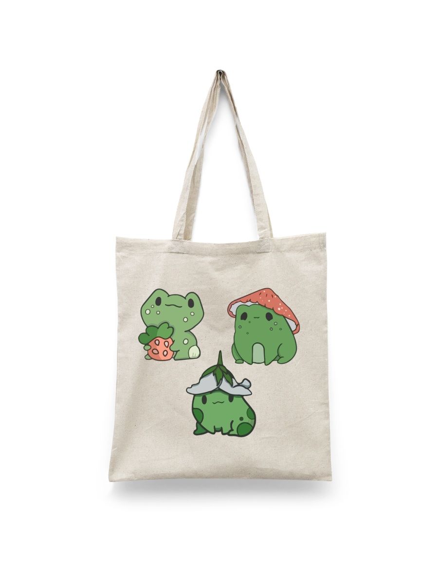 

Шоппер унисекс Каждому Своё Лягушка/Жаба/Frog JJLG14, белый, Лягушка/Жаба/Frog JJLG14