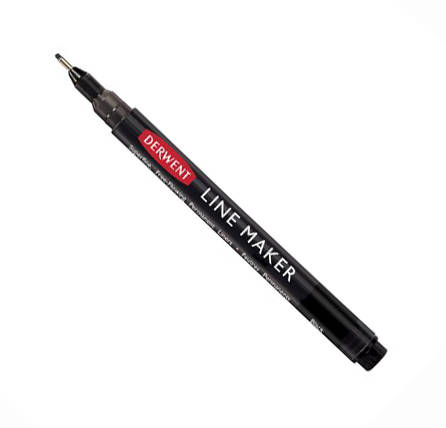 

Ручка капилярная Graphik Line Maker 0 5 черный