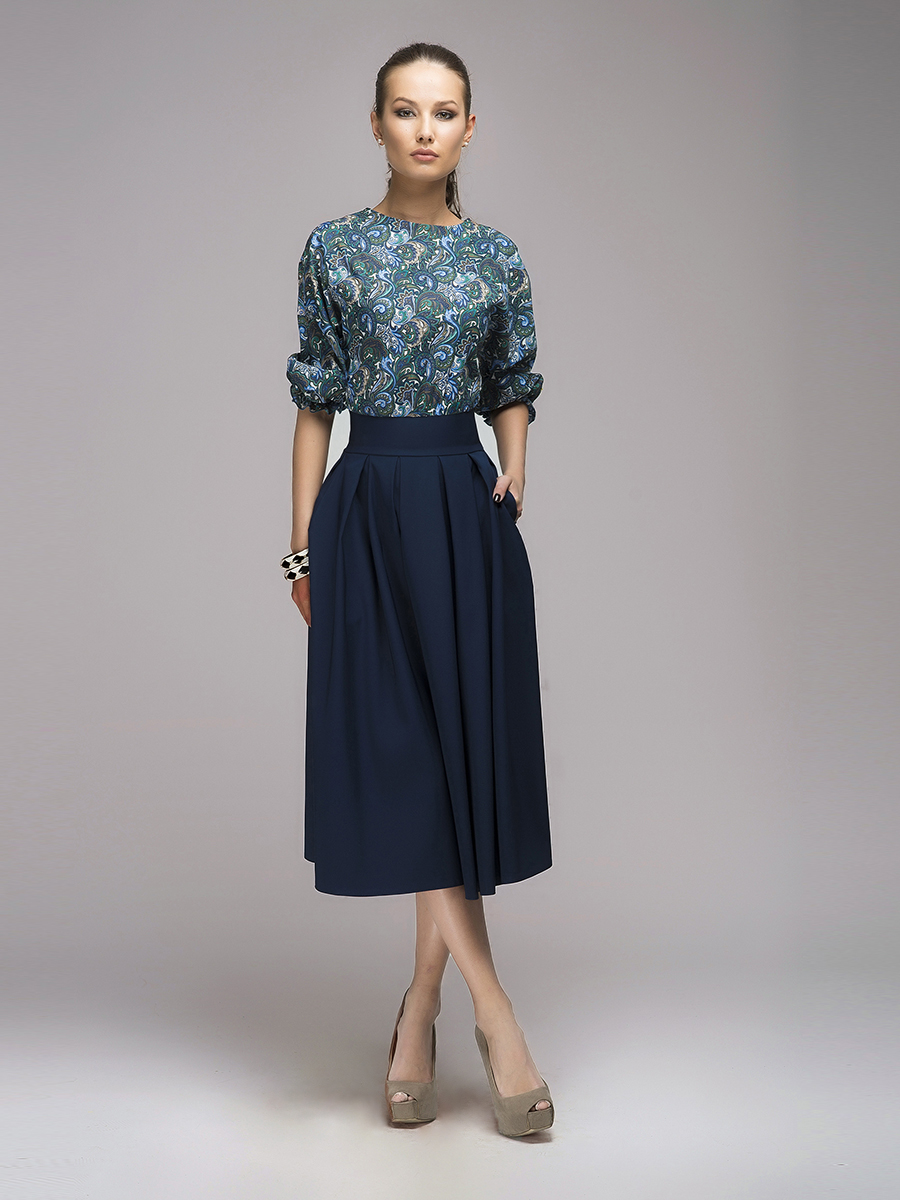 

Платье женское 1001dress DM00234BB синее 40, DM00234BB