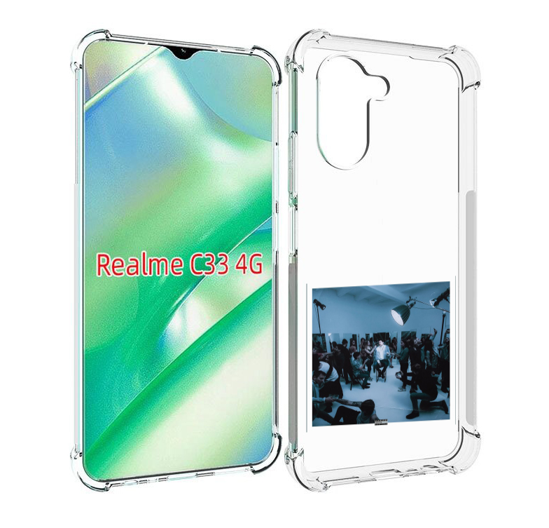 

Чехол MyPads Уроборос Скриптонит для Realme C33 4G, Прозрачный, Tocco
