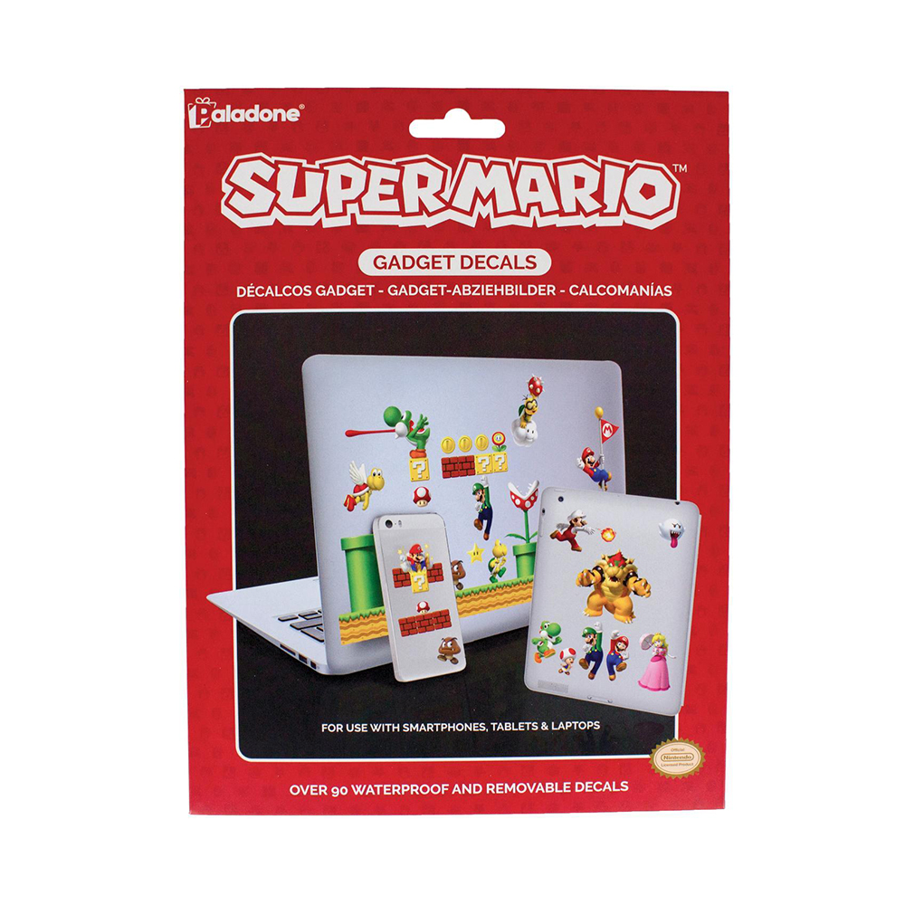 

Набор наклеек Paladone Super Mario - Gadget Decals PP3430NN