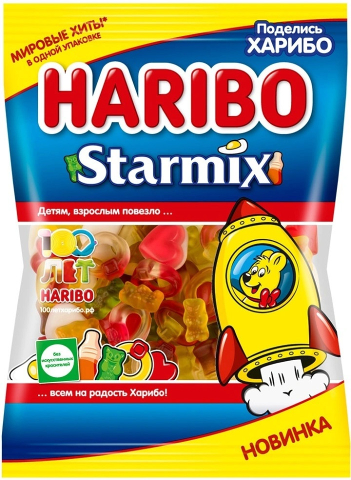 

Haribo Жевательный мармелад Starmix, 155 гр