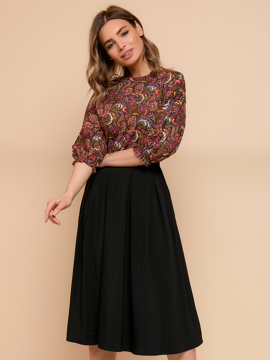 

Платье женское 1001dress DM00234BB черное 48