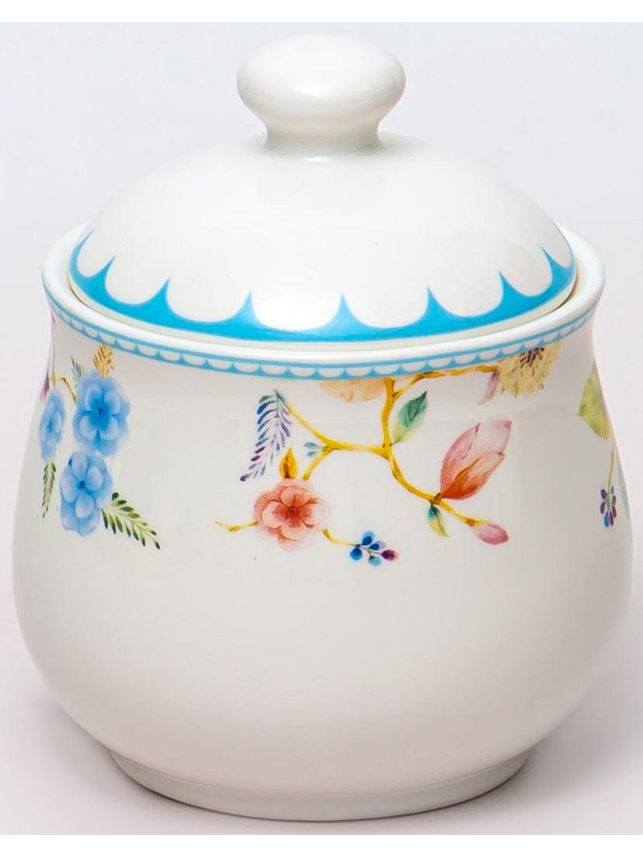 

Сахарница АРОМА, 183-44003/PSF, Белый;голубой;розовый