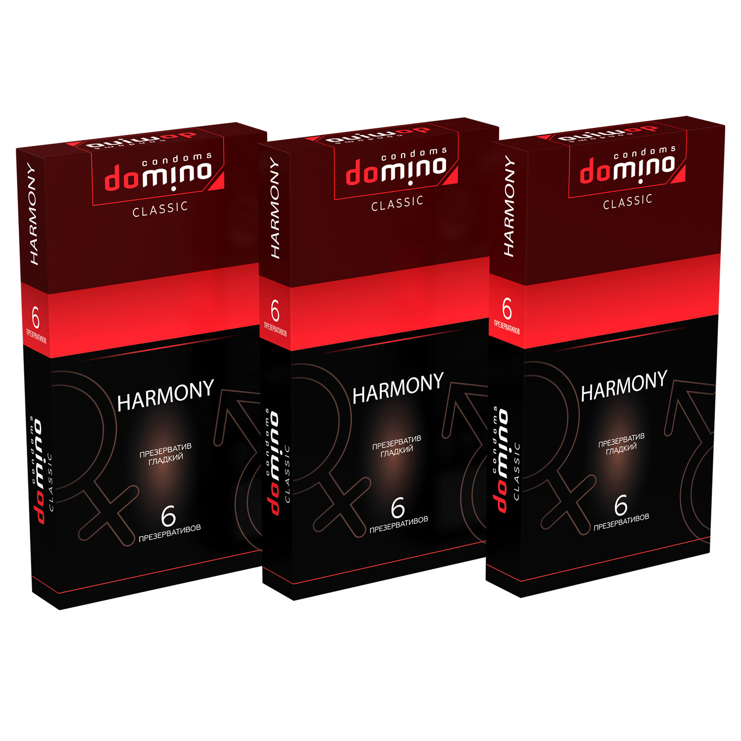 Купить Презервативы Domino Classic Harmony 6 шт комплект из 3 пачек