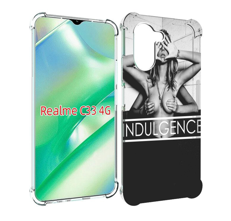 

Чехол MyPads Страсть для Realme C33 4G, Прозрачный, Tocco