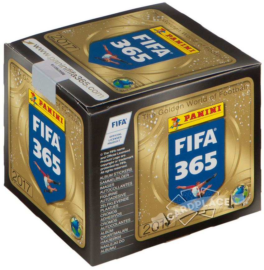 фото Бокс наклеек panini "fifa 365-2017"