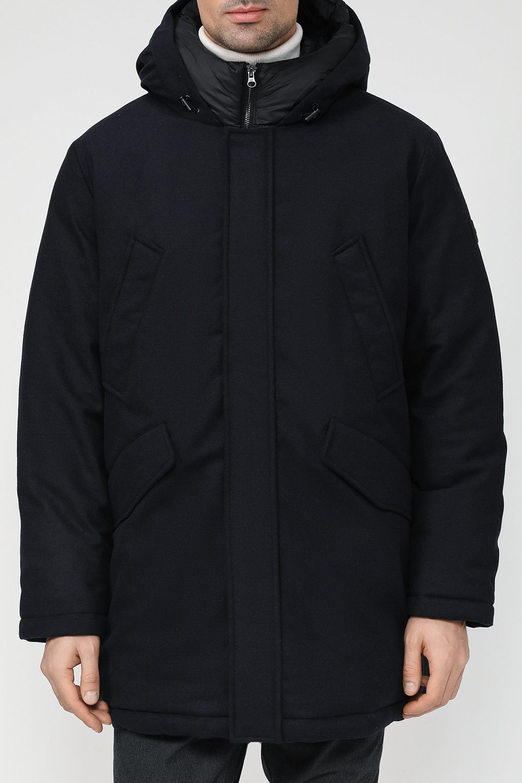 

Куртка мужская Esprit Casual 103EE2G301 синяя M, Синий, 103EE2G301