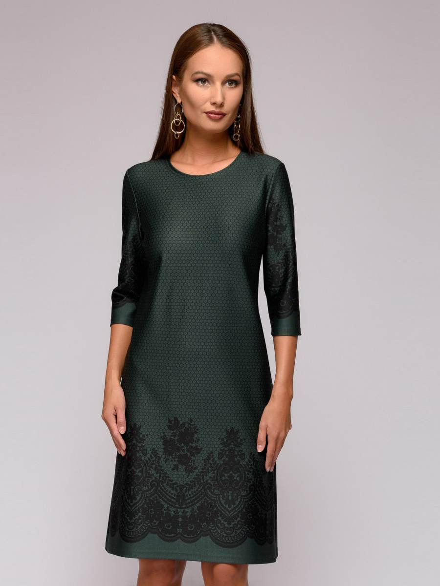 

Платье женское 1001dress DM00768EM зеленое 40