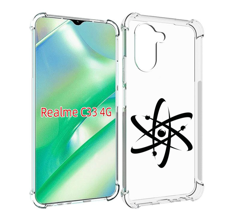 

Чехол MyPads атом для Realme C33 4G, Прозрачный, Tocco