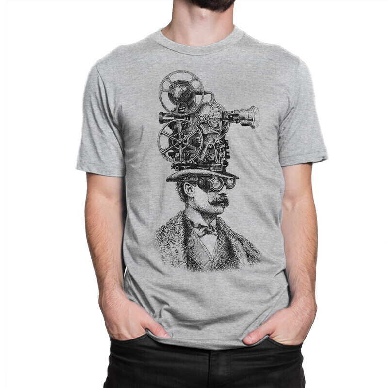 

Футболка мужская Dream Shirts Стимпанк 1000185222 серая S, Стимпанк 1000185222