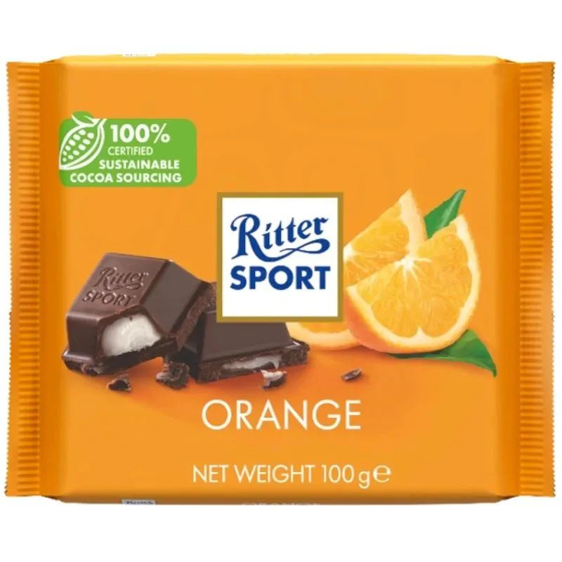 Шоколад Ritter Sport темный Сочный лимон 100 г