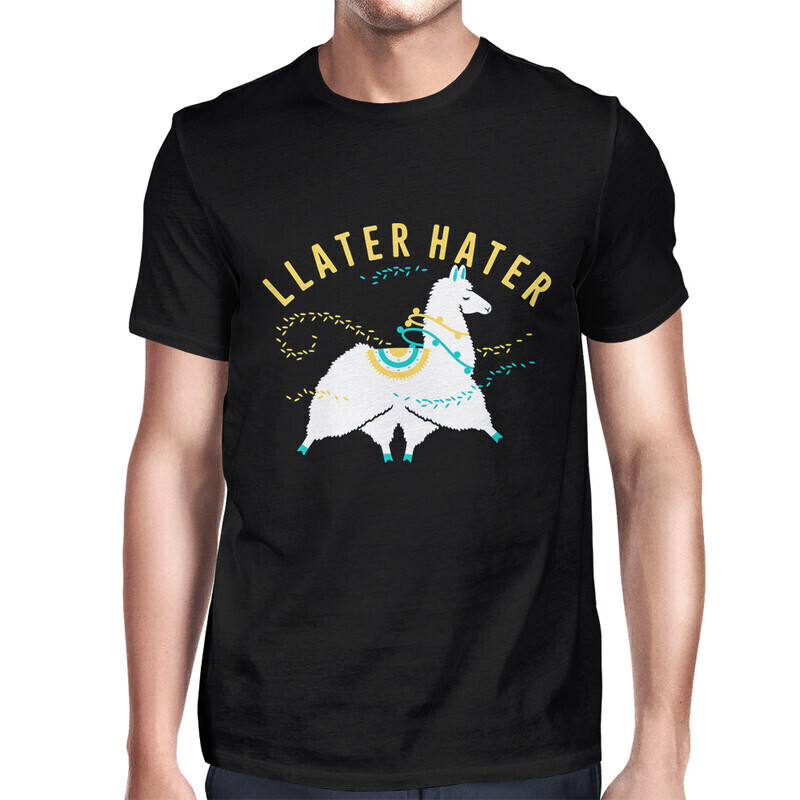 фото Футболка мужская dream shirts llater hater 1000186222 черная l