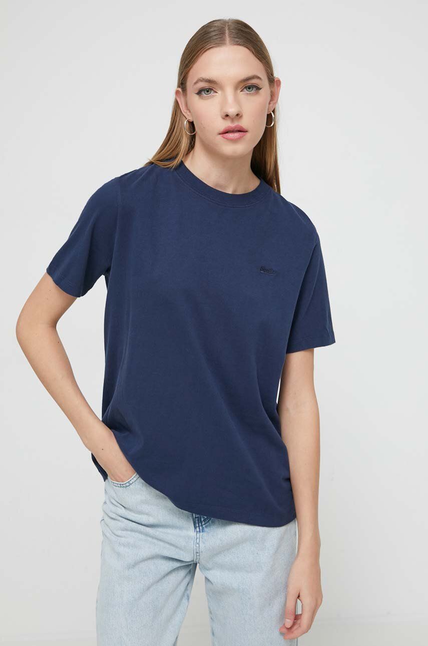 

Футболка женская Superdry W1011122A синяя 6 UK, Синий, W1011122A