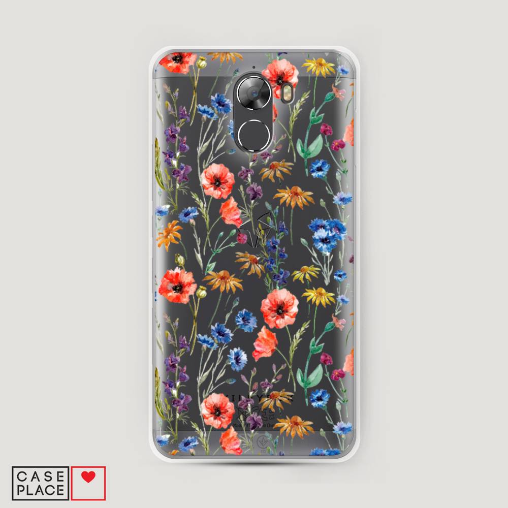 фото Чехол awog "маки и васильки фон" для wileyfox swift 2