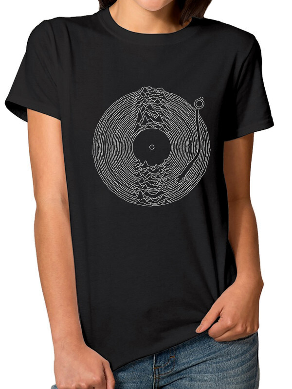 фото Футболка женская dream shirts joy division unknown pleasures 10010831 черная 2xl