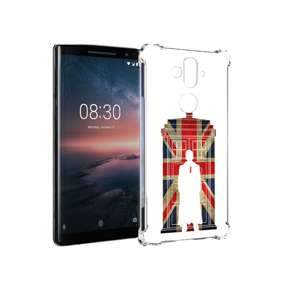 

Чехол MyPads Tocco для Nokia 8 Sirocco шерлок холмс (PT101581.91.699), Прозрачный, Tocco