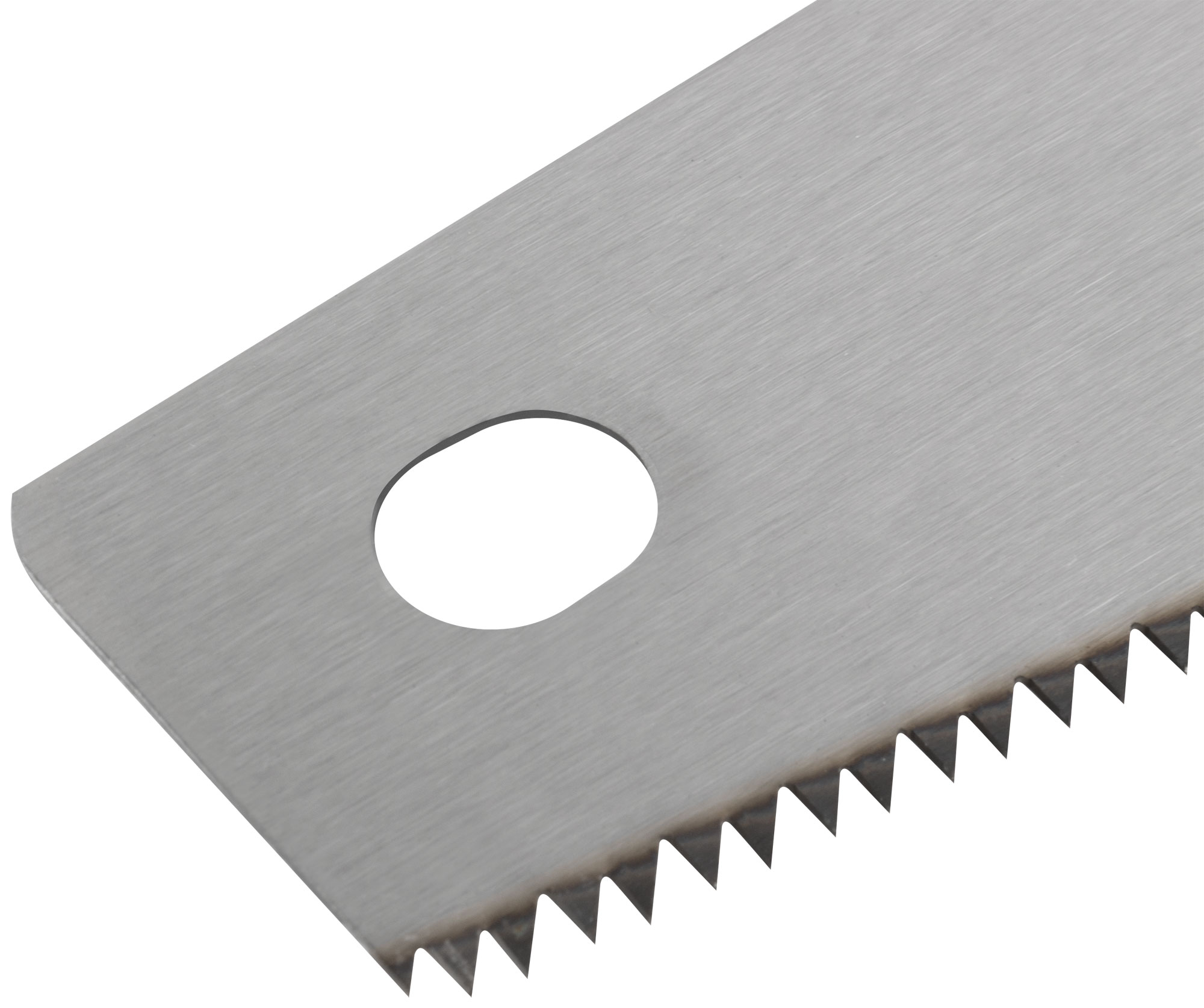 фото Ножовка по дереву, средний каленый зуб 7 тpi, 2d заточка, пластиковая прорезиненная ручка kурс