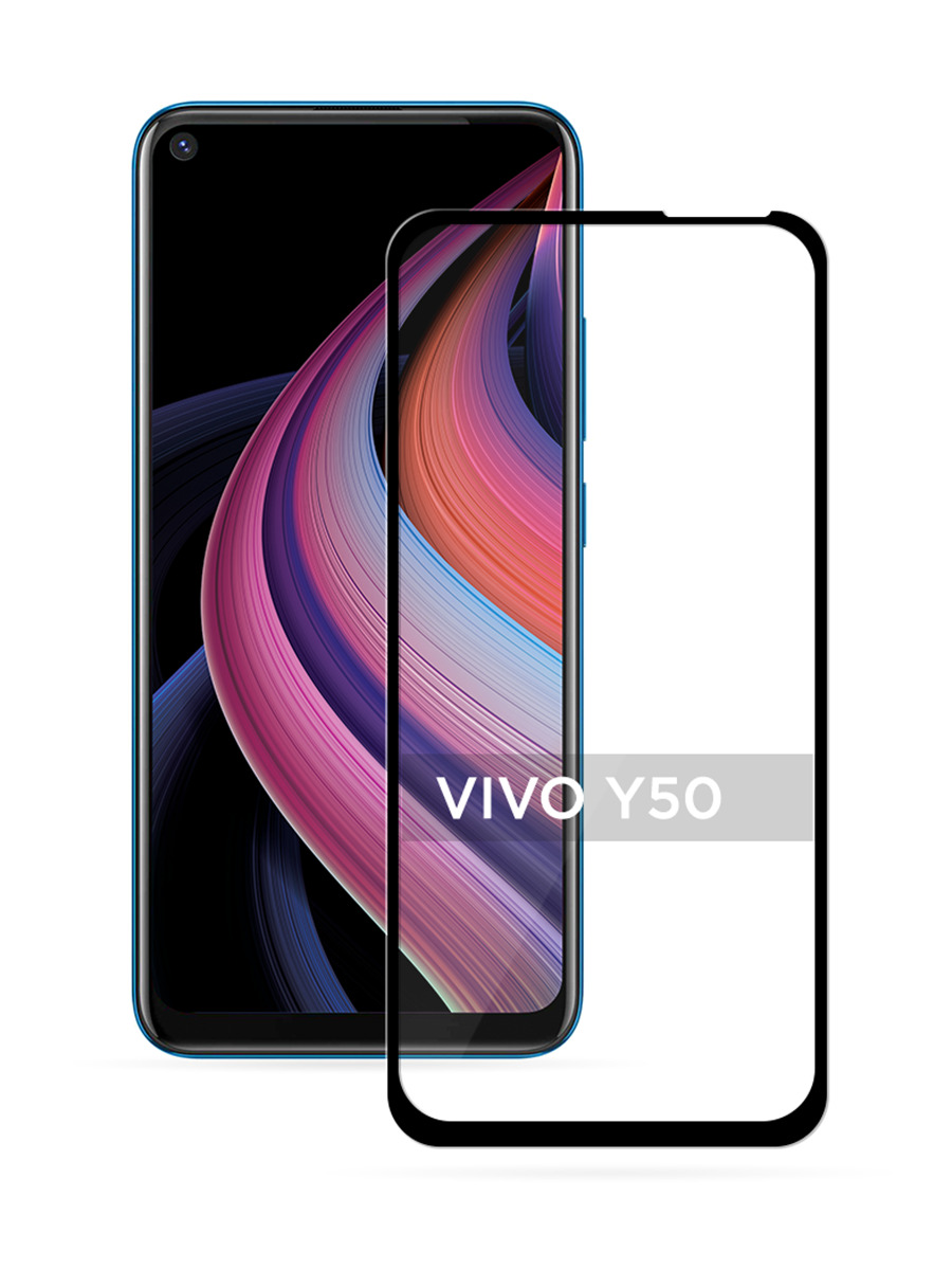 

Защитное 3D стекло PREMIUM на Vivo Y50 черное, GLP-2626