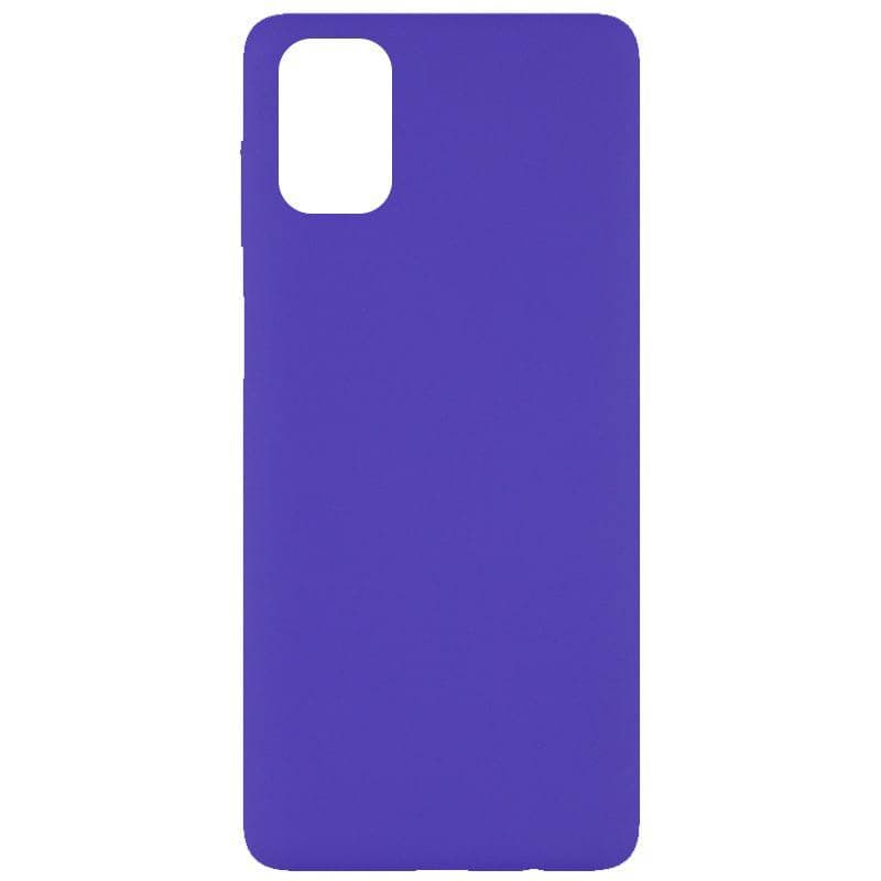 фото Чехол silicone для samsung galaxy m51 overlay (светло-фиолетовый) ёmart