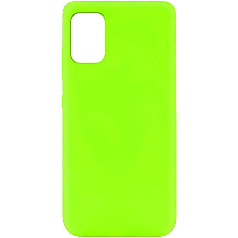 фото Чехол silicone для samsung galaxy m51 overlay (ярко-салатовый) ёmart