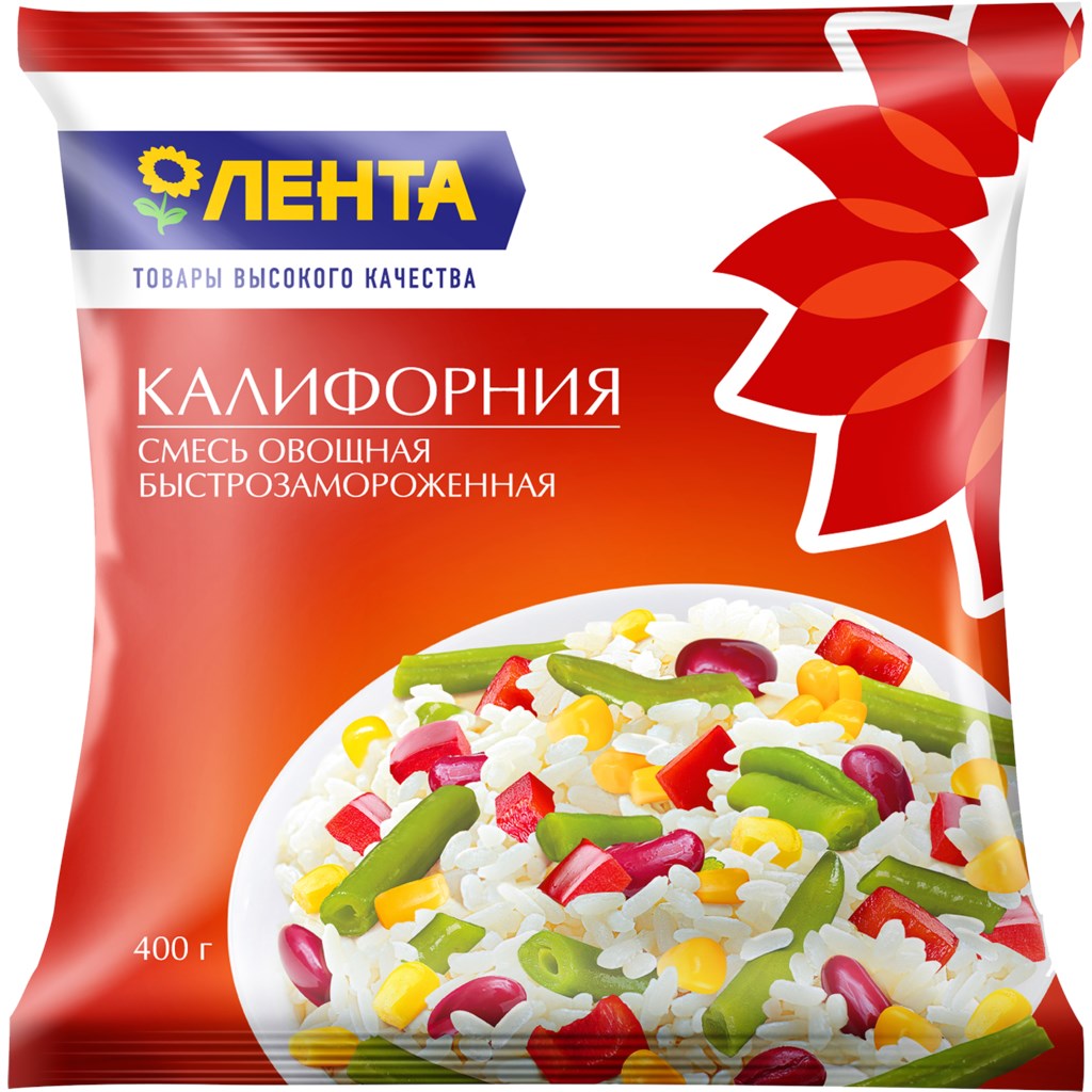 

Смесь Лента Калифорния быстрозамороженная 400 г