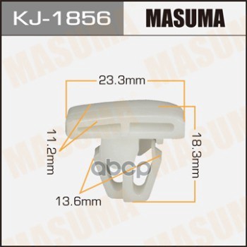 

Клипса Masuma Kj-1856 Упаковка 10 Шт. Masuma арт. KJ1856