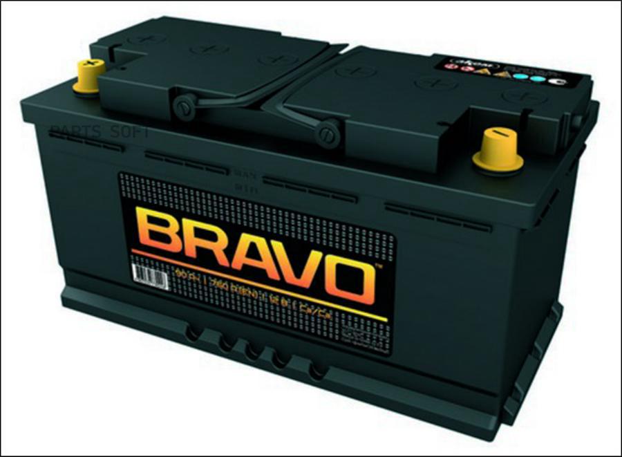 

Аккумулятор Аком Bravo 90Ah/760 лев.+ /352x175x190/