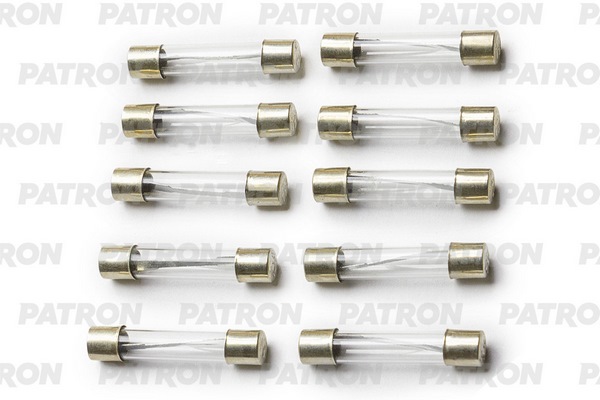 

Предохранитель пласт.коробка 10шт AGC Fuse 15A стекло 6.35x32mm PATRON PFS075