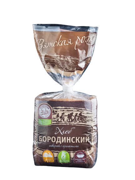 

Хлеб черный Чудохлеб Бородинский 300 г, Бородинский