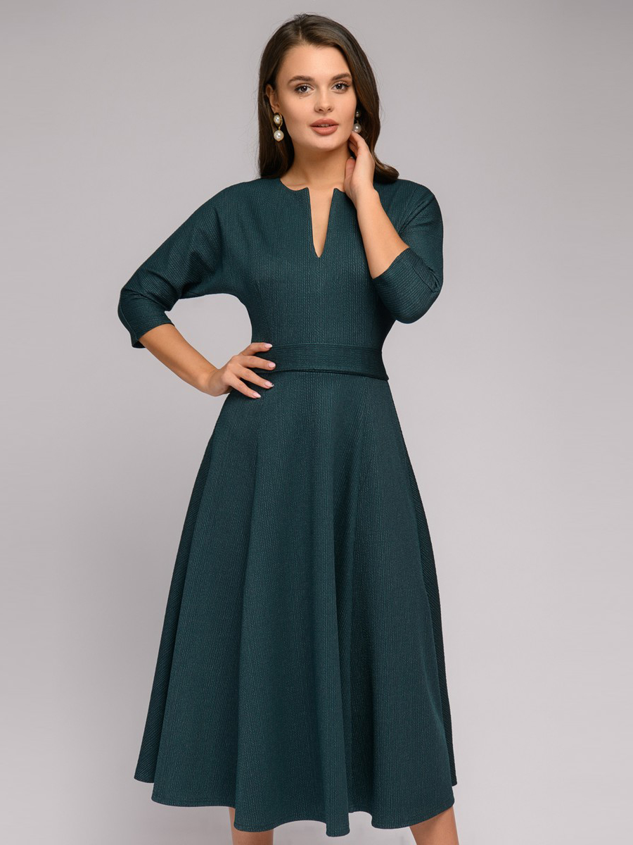 фото Платье женское 1001dress dm00860bd зеленое 40