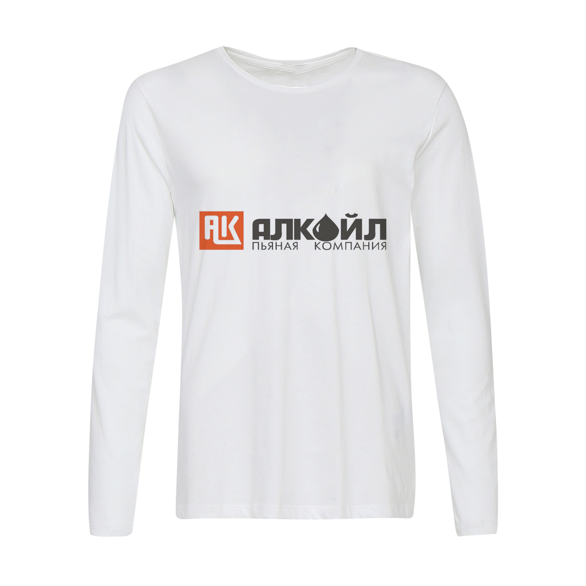 

Лонгслив CoolPodarok Алкойл пьяная компания, 6w013449