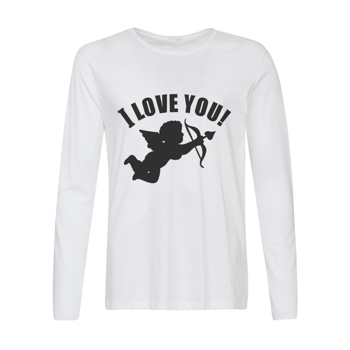 

Лонгслив CoolPodarok I Love you! Купидон, 6w013455