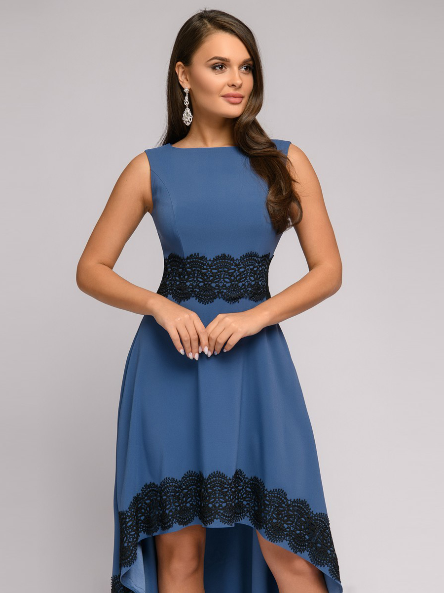 

Платье женское 1001dress DM00951LB синее 40