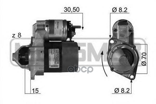 

ERA Стартер MERCEDES W168W169 ERA 220027