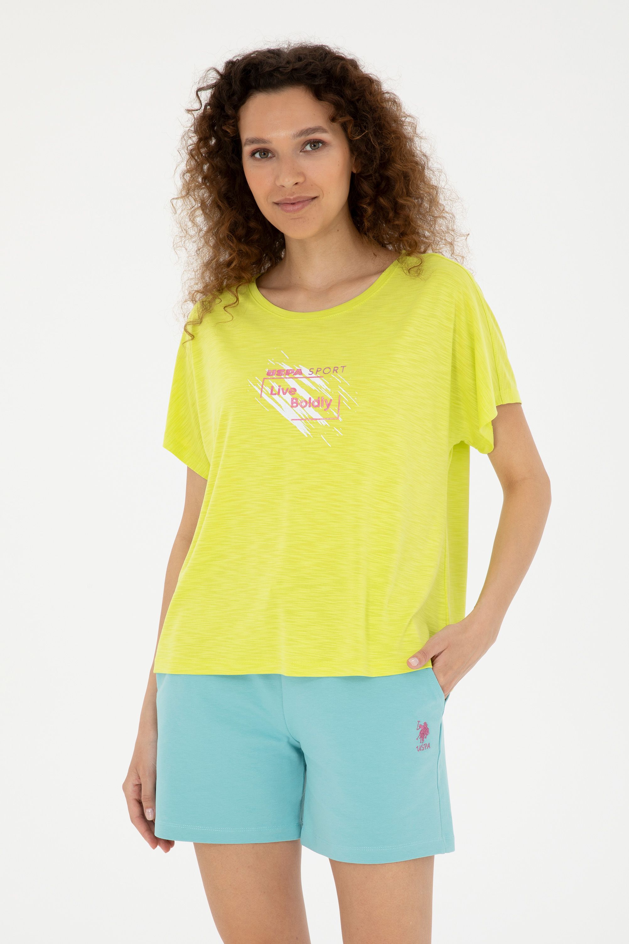 

Футболка женская US Polo Assn G082SZ0110PEXI зеленая L, Зеленый, G082SZ0110PEXI