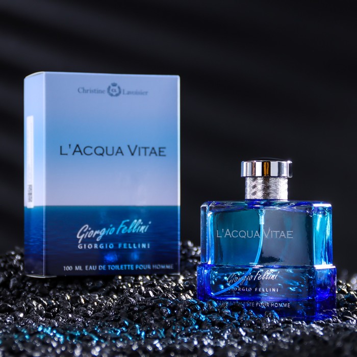 Туалетная вода мужская Christine Lavoisier Parfums, Giorgio Fellini L'Acqua Vitae, 100 мл parfums genty news 100