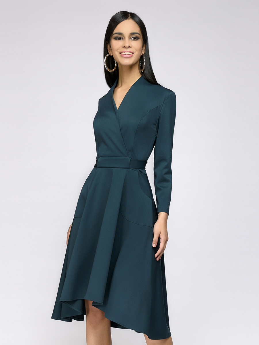 

Платье женское 1001dress DM00985EM зеленое 46, DM00985EM