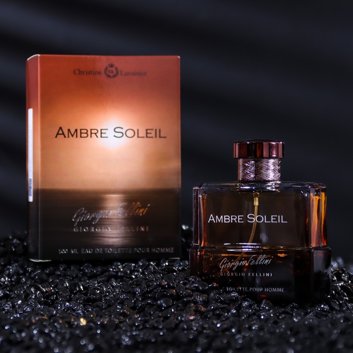 Туалетная вода мужская Christine Lavoisier Parfums, Giorgio Fellini Ambre Soleil, 100 мл ambre royal