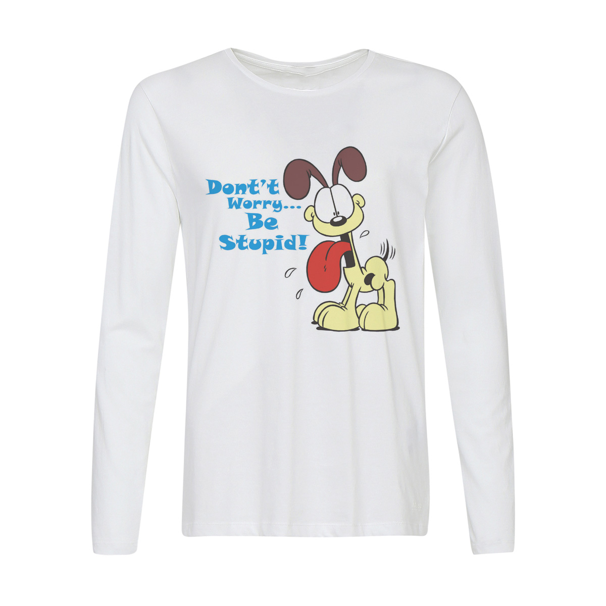 

Лонгслив CoolPodarok Dont worry Be stupid!, 6w013487