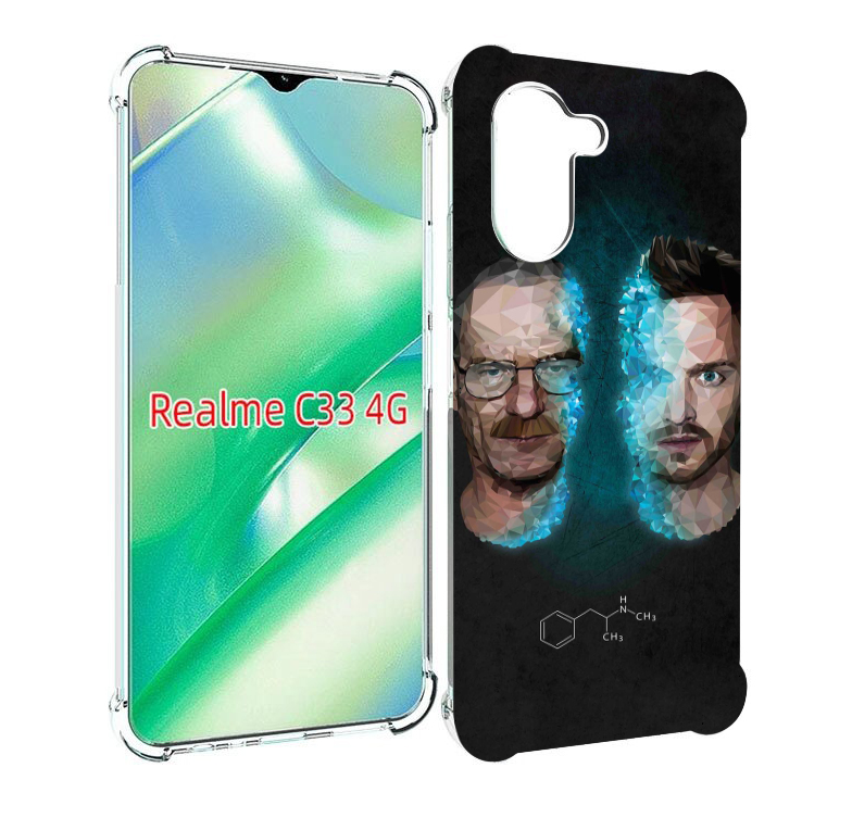 

Чехол MyPads во-все-тяжкие для Realme C33 4G, Прозрачный, Tocco